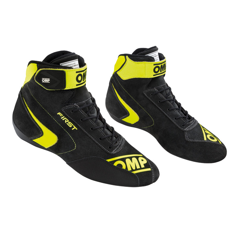 Chaussures OMP First Jaune Fluo - DESTOCKAGE